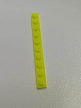 NEU Platte 1 x 10 neongelb