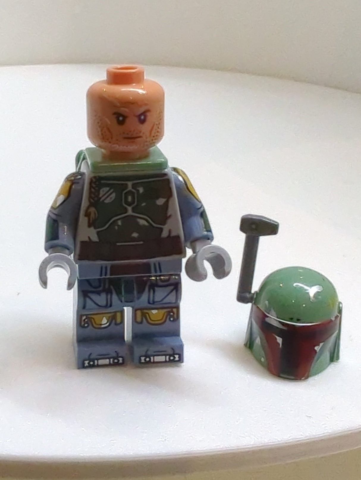 NEU Star Wars Minifigur Boba Fett - Helm, Jet Pack, bedruckte Arme und Beine sw1274