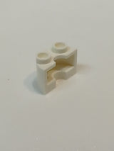 NEU Cylinder Half 1 x 2 x 1 weiss white