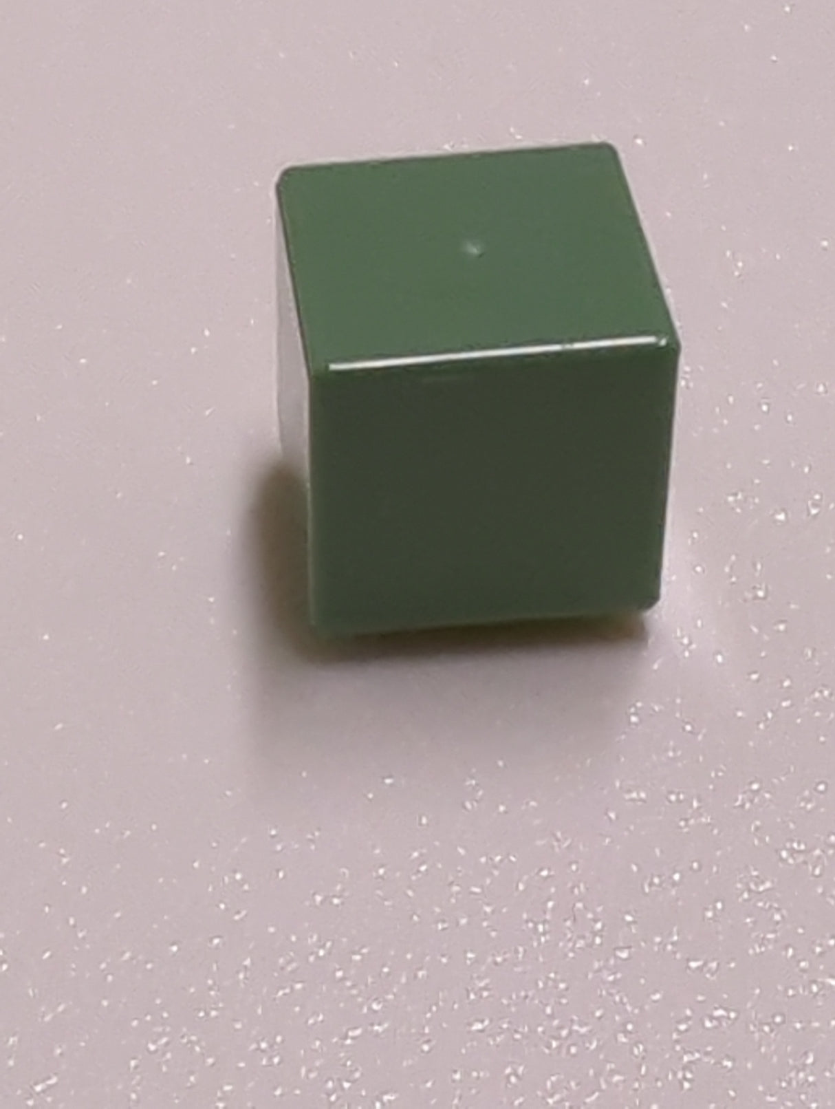 NEU Minifigur, Kopfdekoration, uni sandgrün