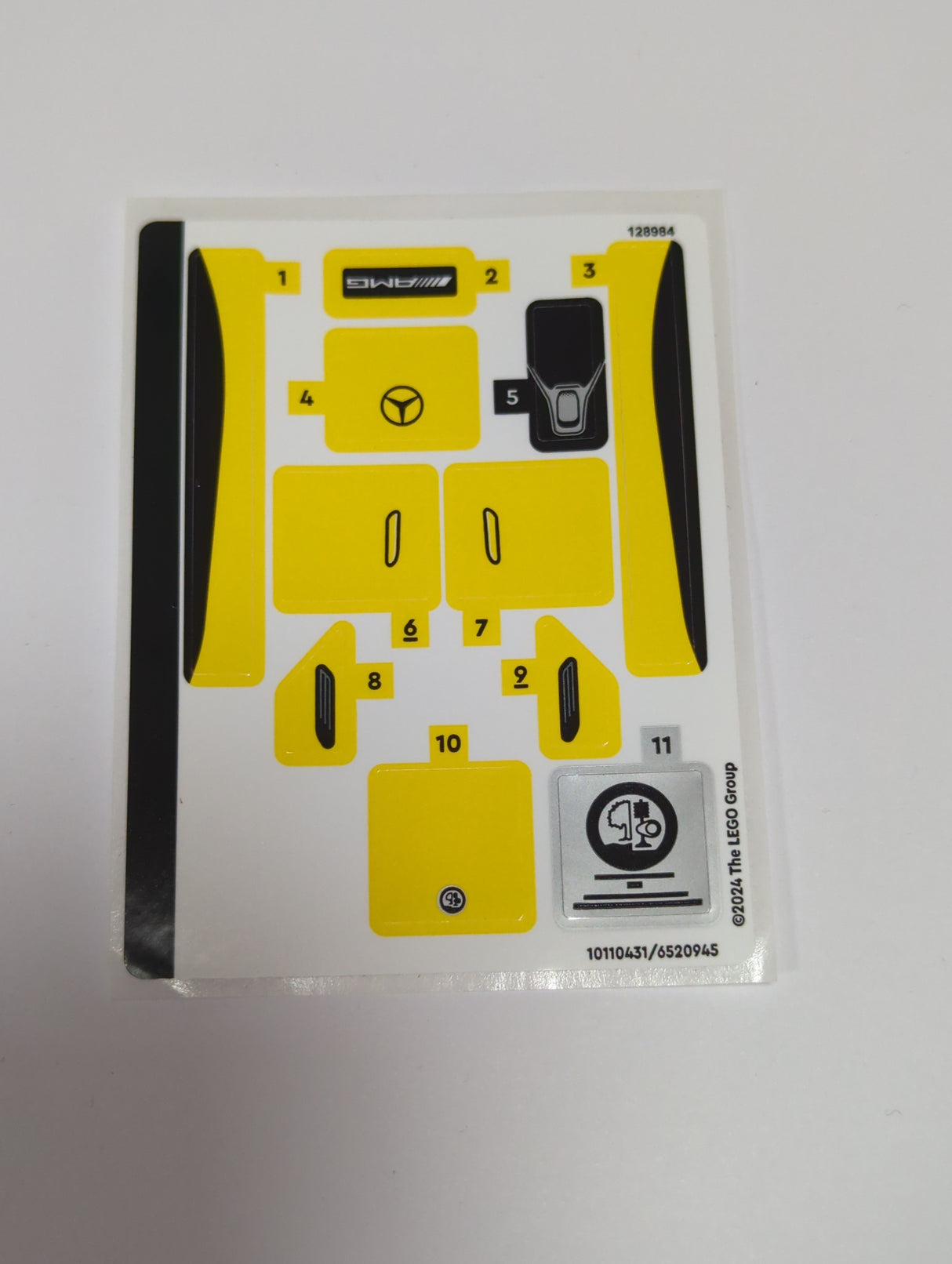 NEU Aufkleberbogen für Set 76924, Bogen 1 - (10110431/6520945)