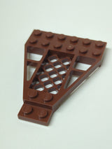 NEU Platte, Keil mit Gitter 8 x 6 x 2/3 neubraun