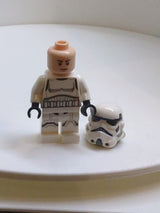 NEU Star Wars Minifigur Imperial Stormtrooper - männlich, zweiteilig gegossener Helm, Schulter Polster sw1327