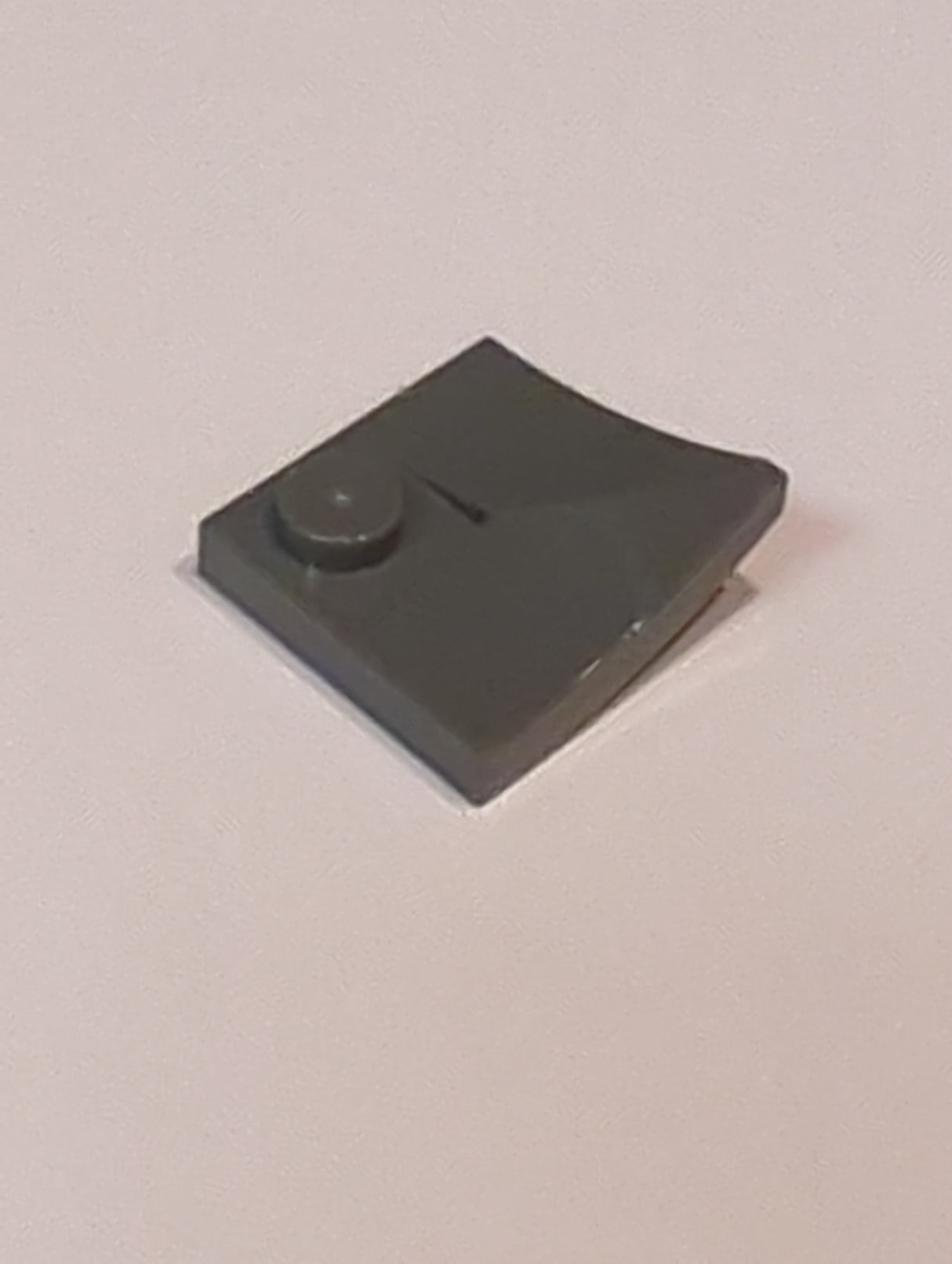NEU Neigung, gebogen 2 x 2 Double neudunkelgrau