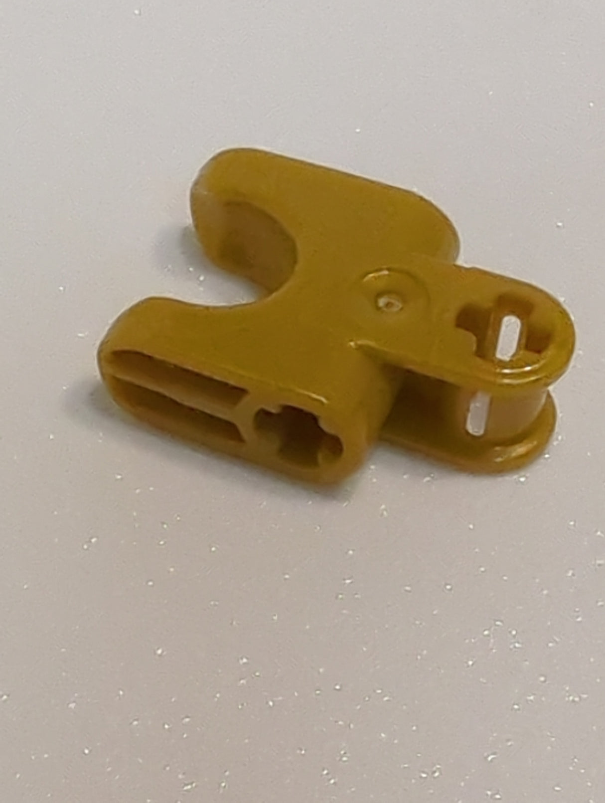 NEU Technik, Achsverbinder 2 x 3 mit Kugelgelenkaufnahme - geschlossene Seiten, gerade Gabeln mit geschlossenen Achslöchern pearlgold