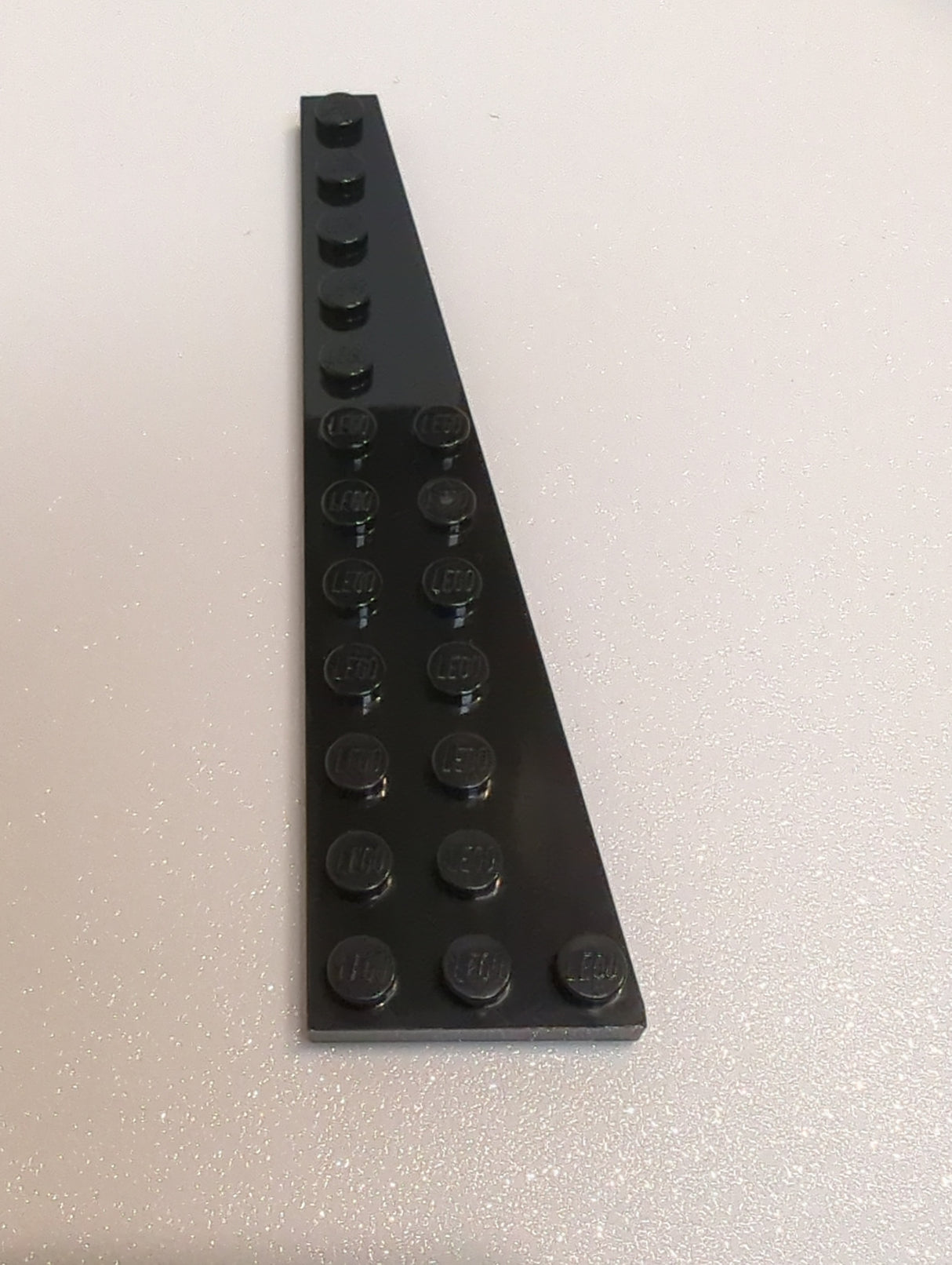 NEU Flügelplatte 12 x 3 rechts schwarz