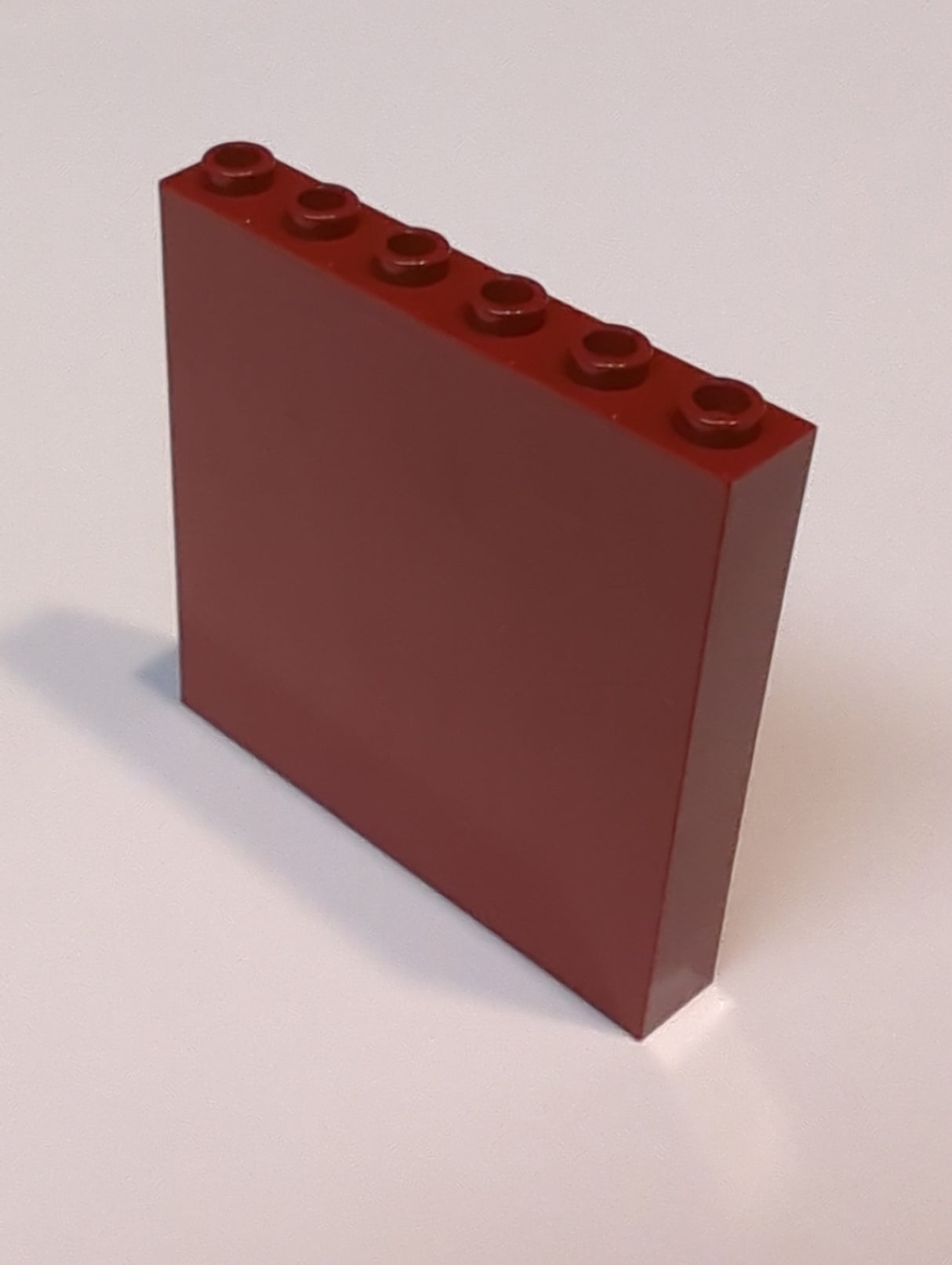 NEU Panel 1 x 6 x 5 dunkelrot dark red