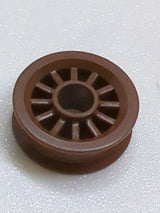 Felge 2x2 mit Speichen und Pinloch altbraun