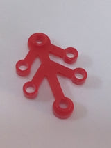 NEU Pflanzenblätter 4 x 3 rot