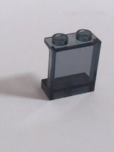 NEU Panel 1 x 2 x 3 mit Seitenstützen - hohle Noppen transparent schwarz (2023)