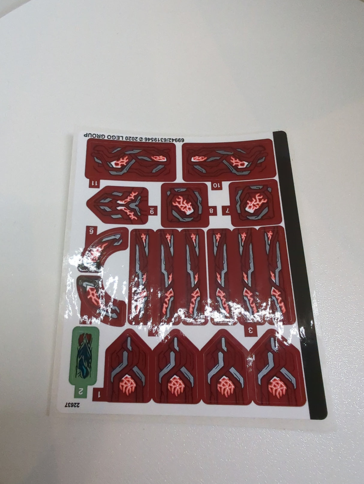 NEU Aufkleberbogen für Set 76155 - (69942/6319546)