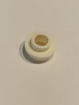 NEU Plate, Round 1 x 1 with Open Stud weiss white