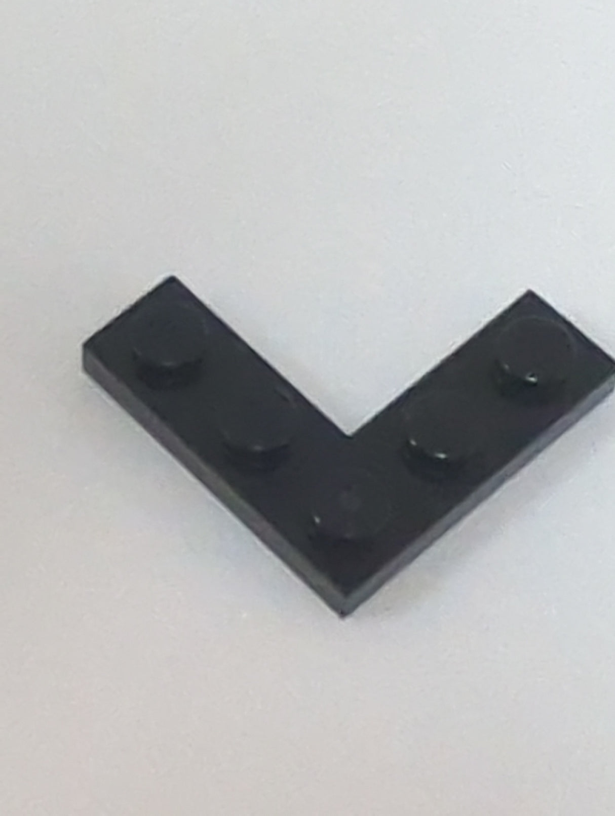 NEU Platte 3 x 3 Ecke schwarz