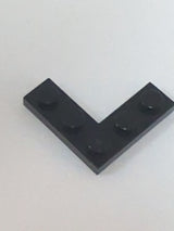 NEU Platte 3 x 3 Ecke schwarz
