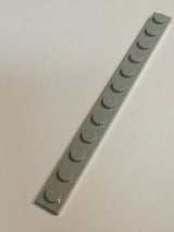 NEU Plate 1 x 12 neuhellgrau light bluish gray