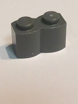 NEU Stein, modifiziert 1 x 2 Palisaden Profil neudunkelgrau