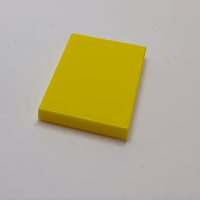 2x3 Fliese gelb yellow