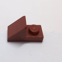 1x2 Dachstein 45° mit 2/3 Ausschnitt dunkelrot dark red