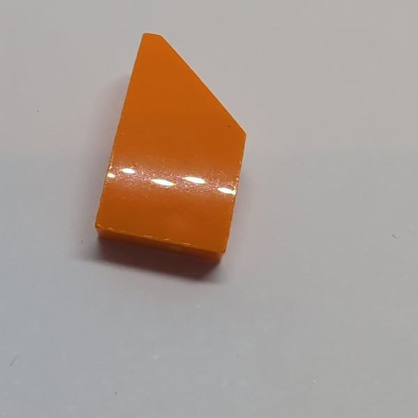 2x1 Fliese gebogen Keil rechts orange orange