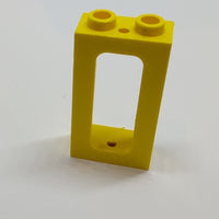 1x2x3 Fensterrahmen / Zugfenster gelb yellow