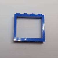 1x4x3 Fensterrahmen blau blue