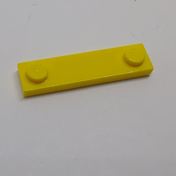 1x4 modifizierte Fliese mit Nut mit 2 Noppen außen gelb yellow