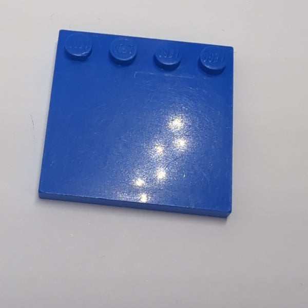 4x4 Fliese modifiziert mit 4 Noppen blau blue