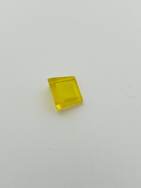 1x1 Dachstein 30° transparent gelb