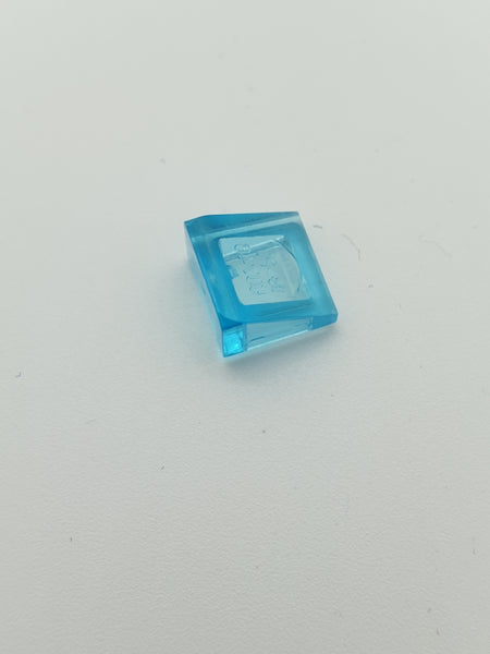 1x1 Dachstein 30° transparent hellblau trans light blue
