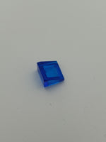 1x1 Dachstein 30° transparent dunkelblau trans dark blue