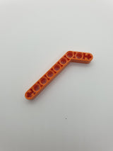 1x9 (7-3) Technik Liftarm gebogen breit orange