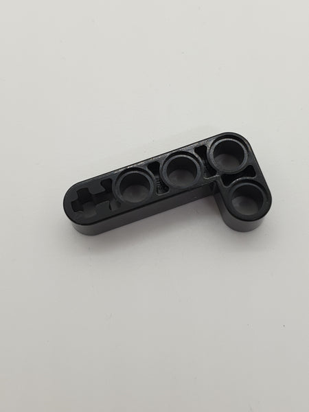 2x4 Technik Liftarm L-Form 90° breit schwarz black