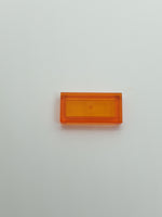 1x2 Fliese transparent orange