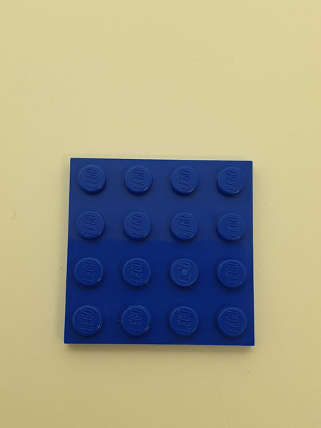 4x4 Platte blau