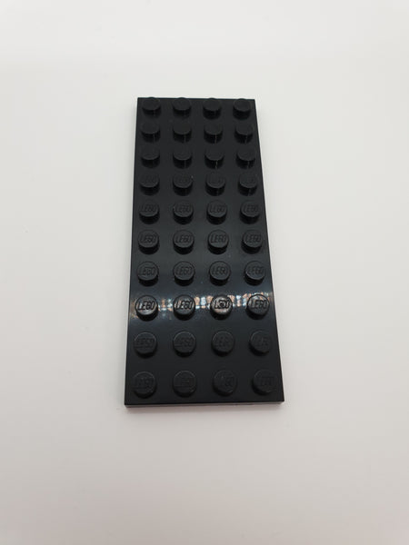 4x10 Platte schwarz black – Steinebutzi