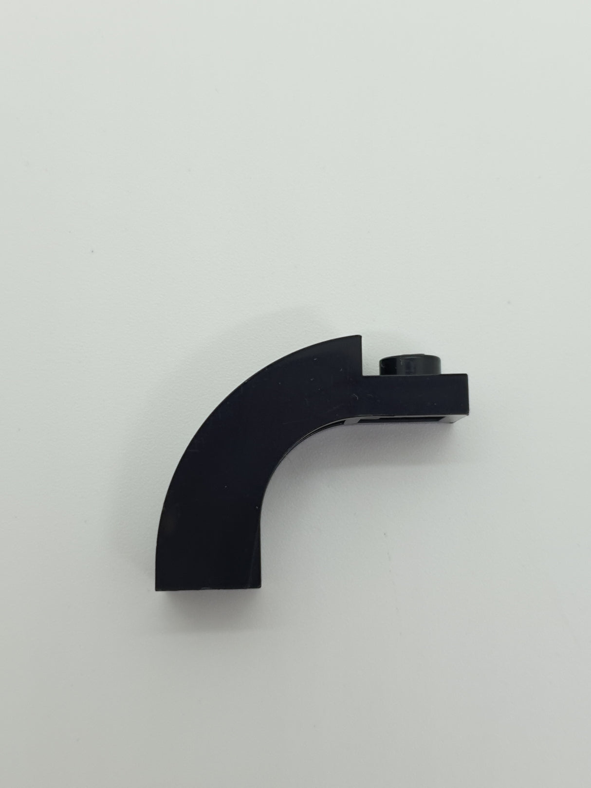 1x3x2 Halbbogenstein rund schwarz black