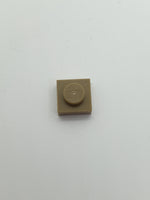 1x1 Platte  dunkelbeige