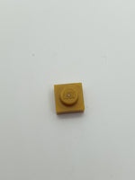 1x1 Platte pearlgold pearl gold