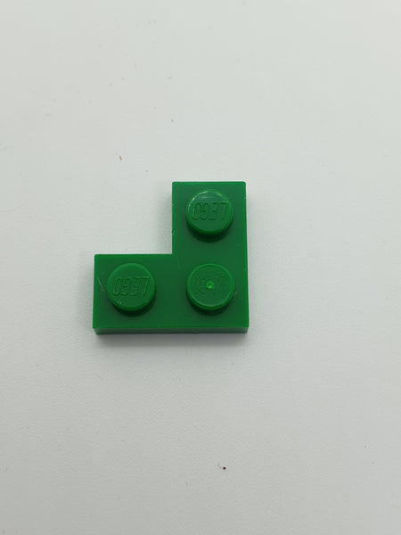 2x2 Eckplatte grün
