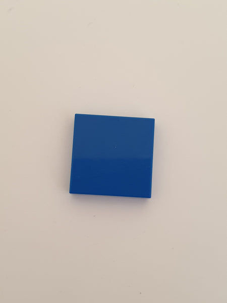 2x2 Fliese ohne Nut (alt) blau