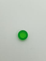 1x1 Fliese rund transparent grün
