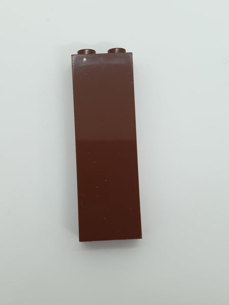 1x2x5 Stein/Wand mit Noppenhalter innen neubraun reddish brown