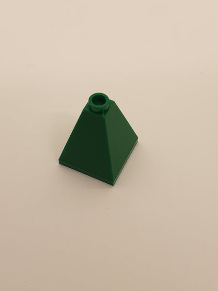 2x2x2 Pyramiden Stein 73° grün