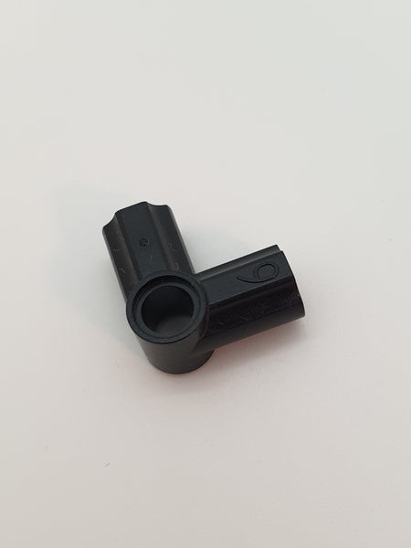 Pin- Achsverbinder #6 mit 90° schwarz black