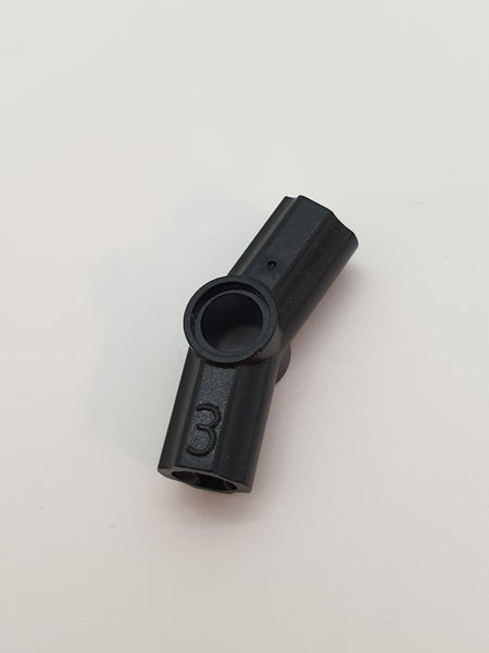 Pin- Achsverbinder #3 mit 157,5° schwarz black