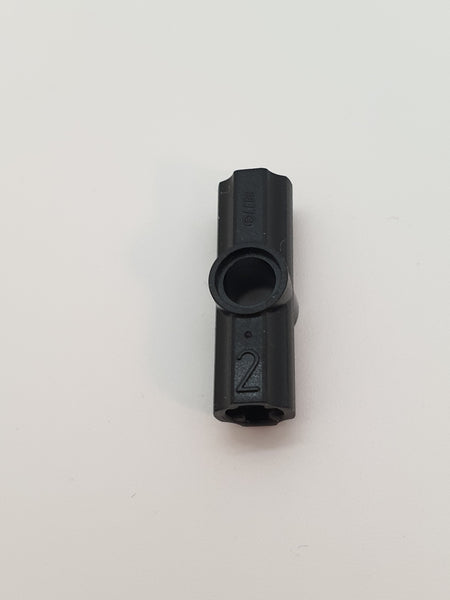 Pin- Achsverbinder #2 mit 180° schwarz black