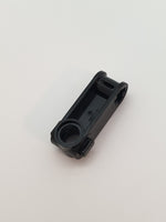3L Achs- Pinverbinder senkrecht mit Pinloch schwarz black