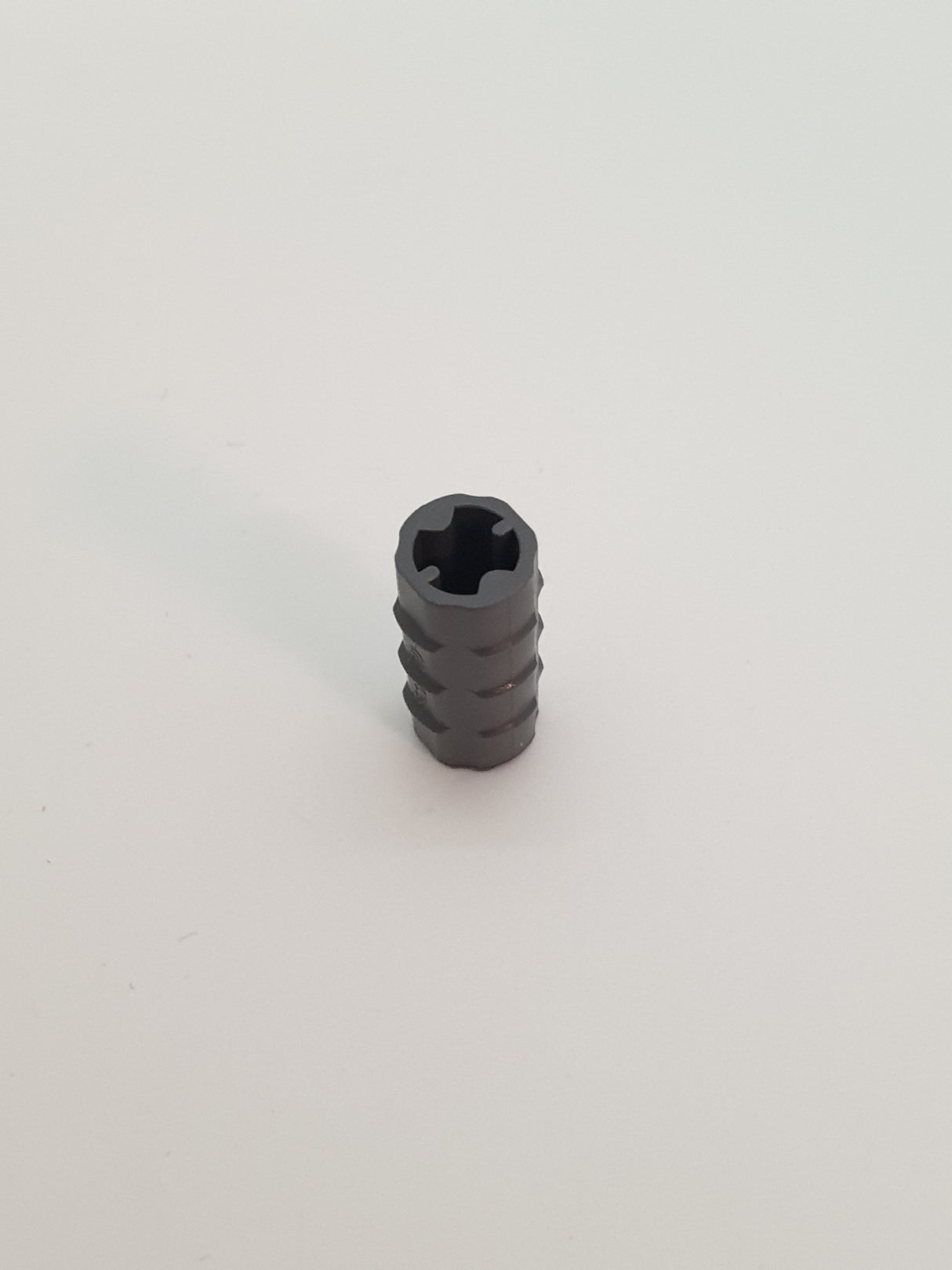 Achsenverbinder geriffelt neudunkelgrau