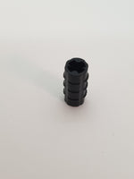 Achsenverbinder geriffelt (x Öffnung) schwarz black