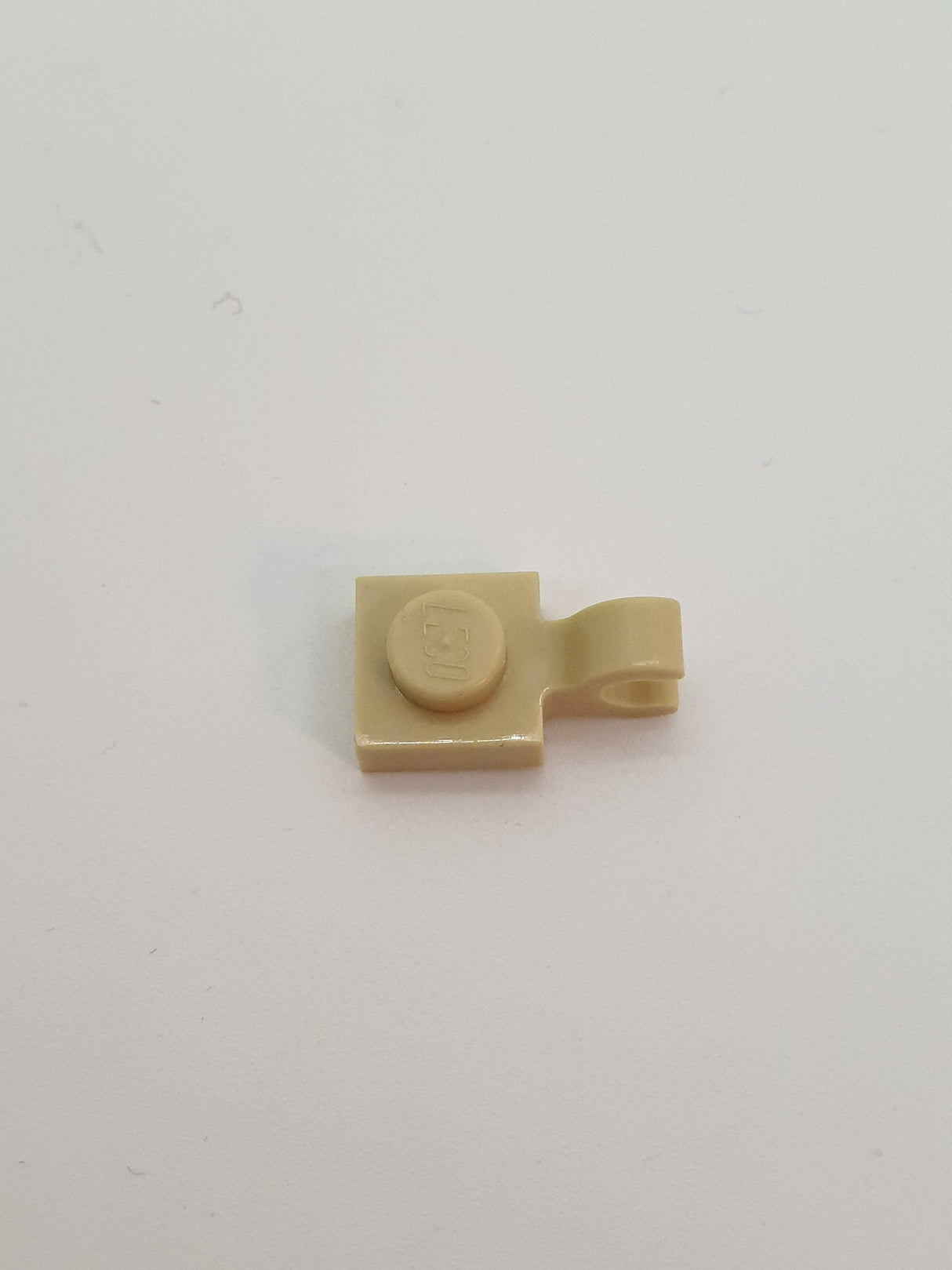 1x1 Platte mit U-Clip horizontal beige tan
